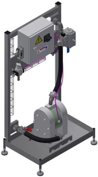 MKR Metzger Fluidförderung Pumpstation T100/200